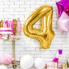 Discount Balon Metal Foliowy Cyfra "4" 86 Cm Sale
