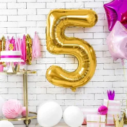Best Balon Metal Foliowy Cyfra "5" 86 Cm Sale