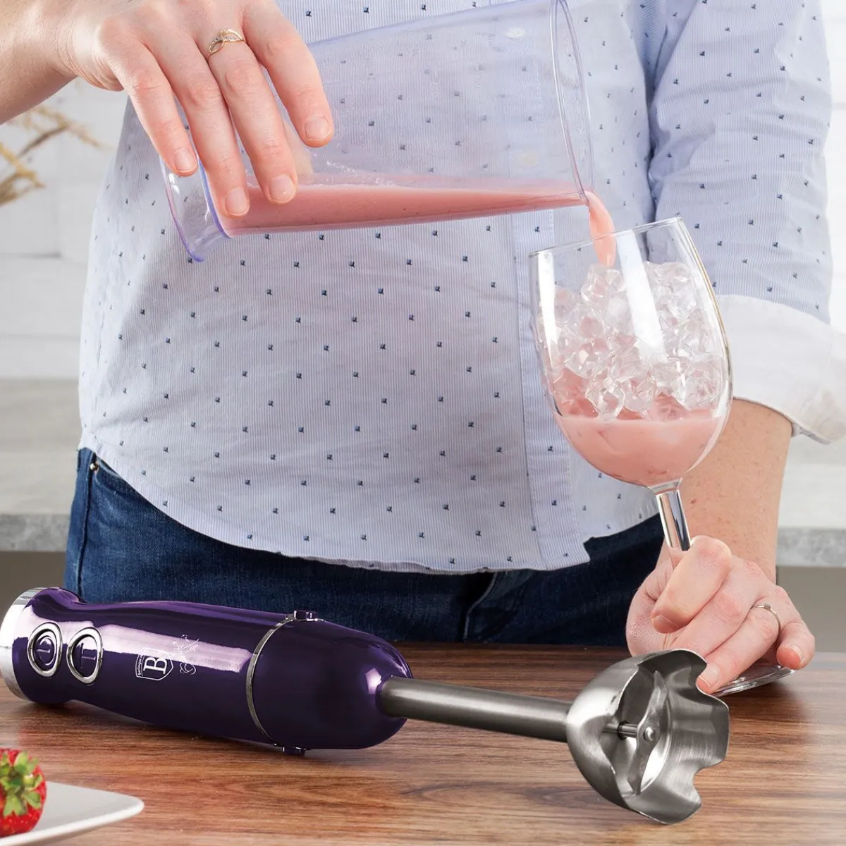 Best Sale Blender Purple Eclipse Reczny 500 W Sprzęt Agd