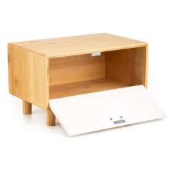 Sale Chlebak Bambou Smietankowy 35X23 Cm Chlebaki