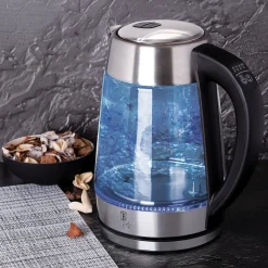 Outlet Czajnik Elektryczny Black Silver Eternal Z Regulacja Temperatury 1,7 L Sprzęt Agd