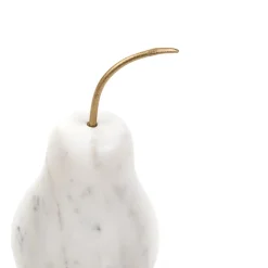 Fashion Dekoracja Stojaca Marble Gruszka Marmurowa 7X7X12 Cm Pozostale Ozdoby