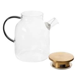 Cheap Dzbanek Kubbe Ze Zlotym Wieczkiem 1,8 L Dzbanki Szklane