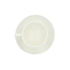 Online Filizanka Auro Z Podstawka Biala 0,23 L Zastawa Porcelanowa