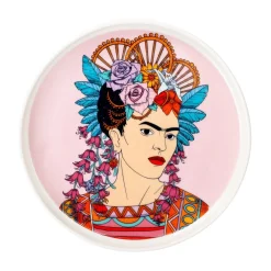 Best Sale Filizanka Frida Kahlo Ze Spodkiem Fioletowa 0,2 L Filizanki