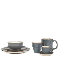 Shop Filizanka Larisa Do Espresso Ze Spodkiem Szara 0,08 L Naczynia Ogródowe I Piknikowe
