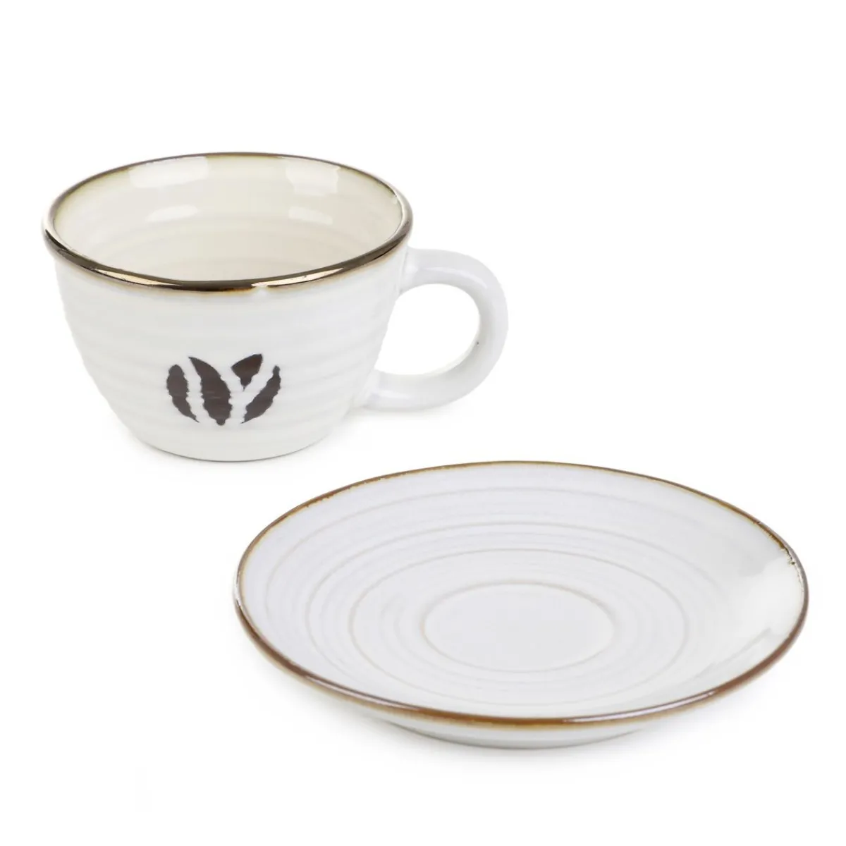 Shop Filizanka Mosha Ze Spodkiem Z Ziarenkiem Kawy 0,1 L Filizanki