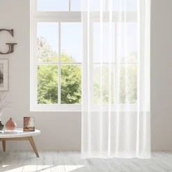 Outlet Firanka Bianca Biala 140X250 Cm Zasłony I Firany
