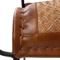 Flash Sale Fotel Gladio W Obiciu Ze Skory Bawolej Brazowe 68X76X75 Cm Fotele