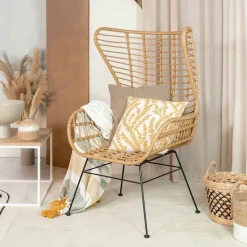 Cheap Fotel Jardin Pleciony 70X80X110Cm Krzesła Ogródowe