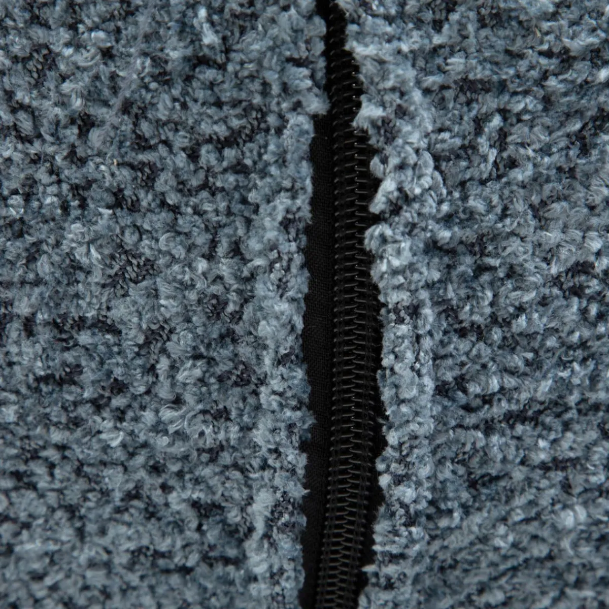 Best Sale Fotel Lunaire Obrotowy W Tkaninie Teddy Boucle Granatowy 86X76X87 Cm Fotele