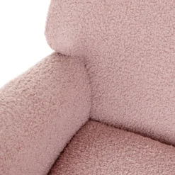 Clearance Fotel Lunnie Bujany W Tkaninie Teddy Boucle 67X78X92 Cm Fotele