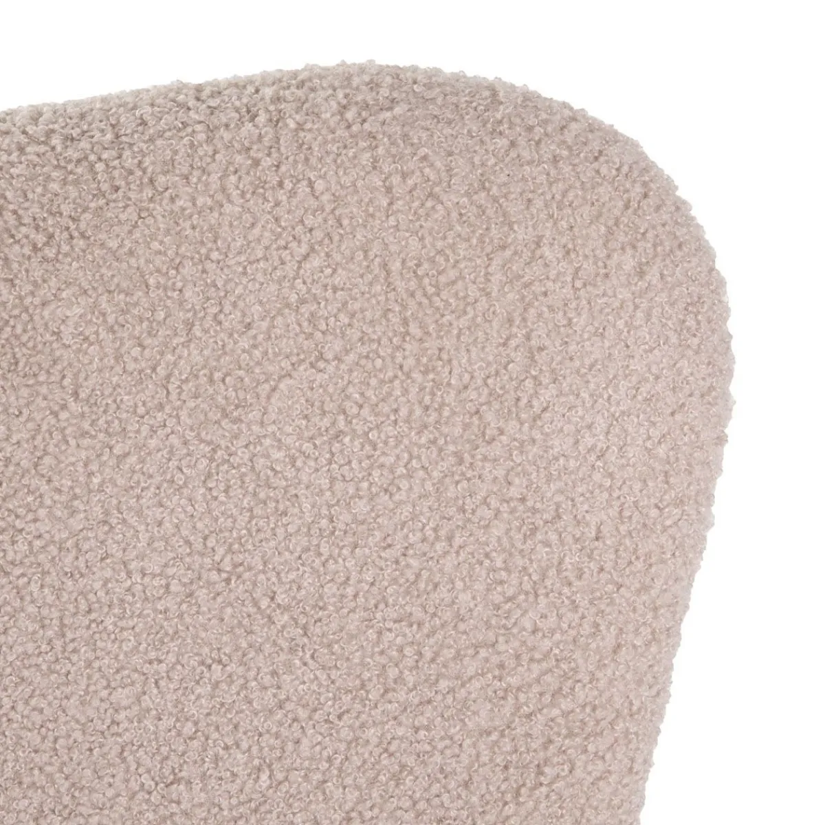 Flash Sale Fotel Lunnie Bujany W Tkaninie Teddy Boucle 67X78X92 Cm Fotele
