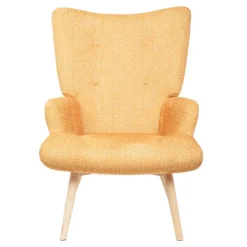 Hot Fotel Moss Pop W Tkaninie Musztardowy 72X73X96Cm Fotele
