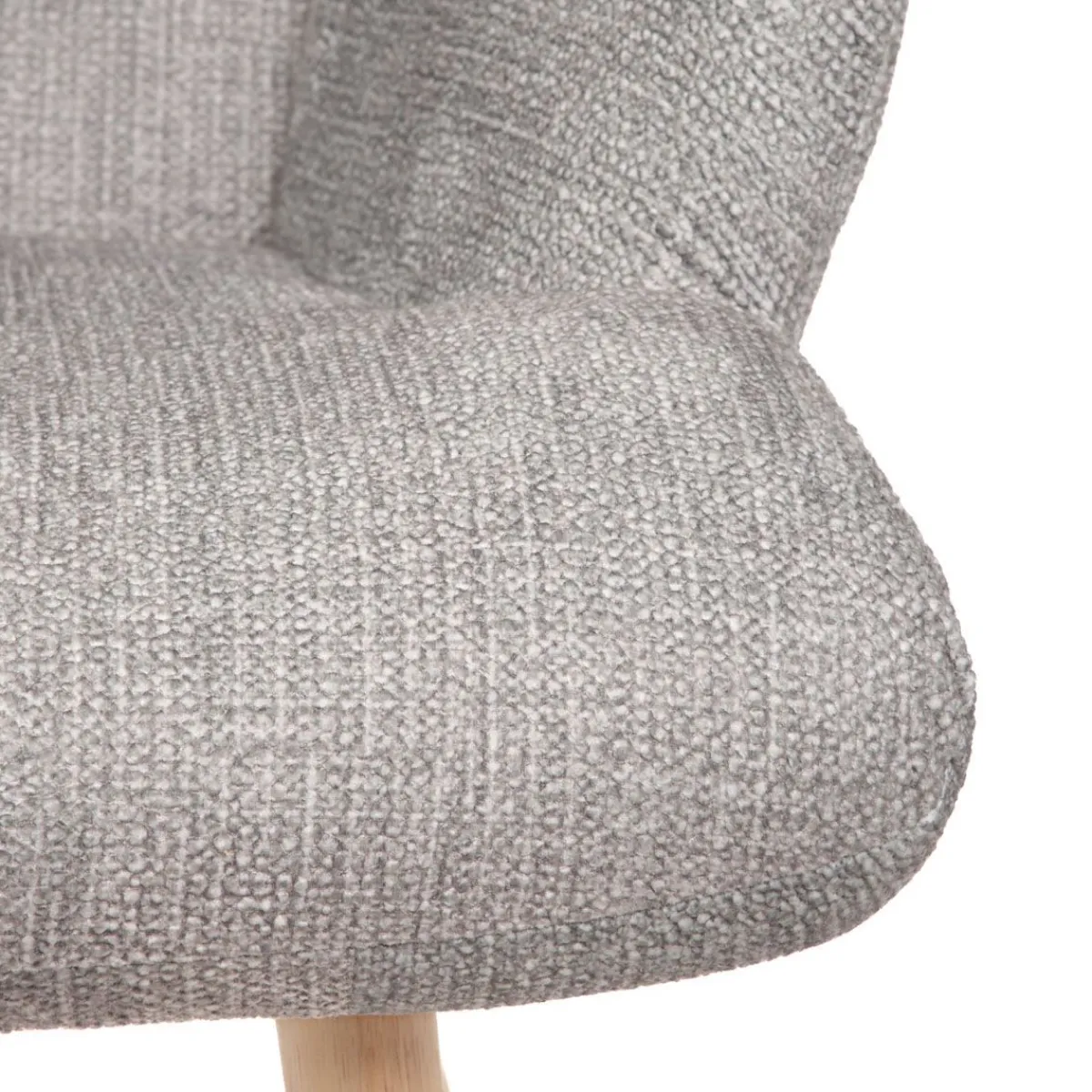 Fashion Fotel Moss Pop W Tkaninie Ciemnobezowy 72X73X96Cm Fotele
