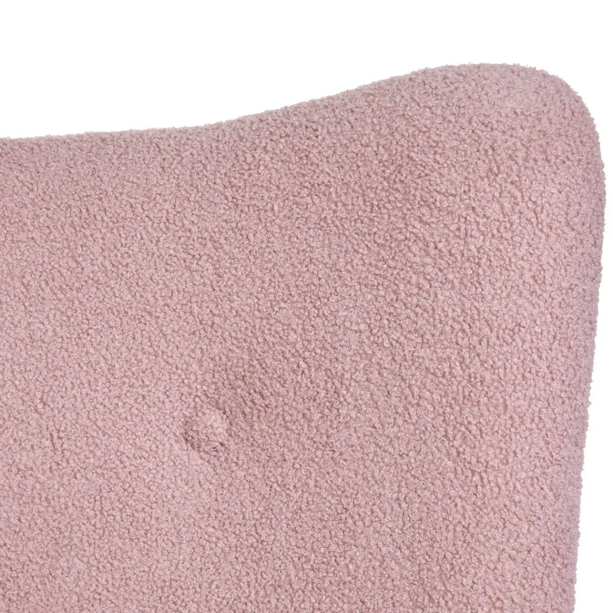 Clearance Fotel Moss Teddy Boucle Bujany Rozowy W Tkaninie Teddy Boucle 72X73X92 Cm Fotele