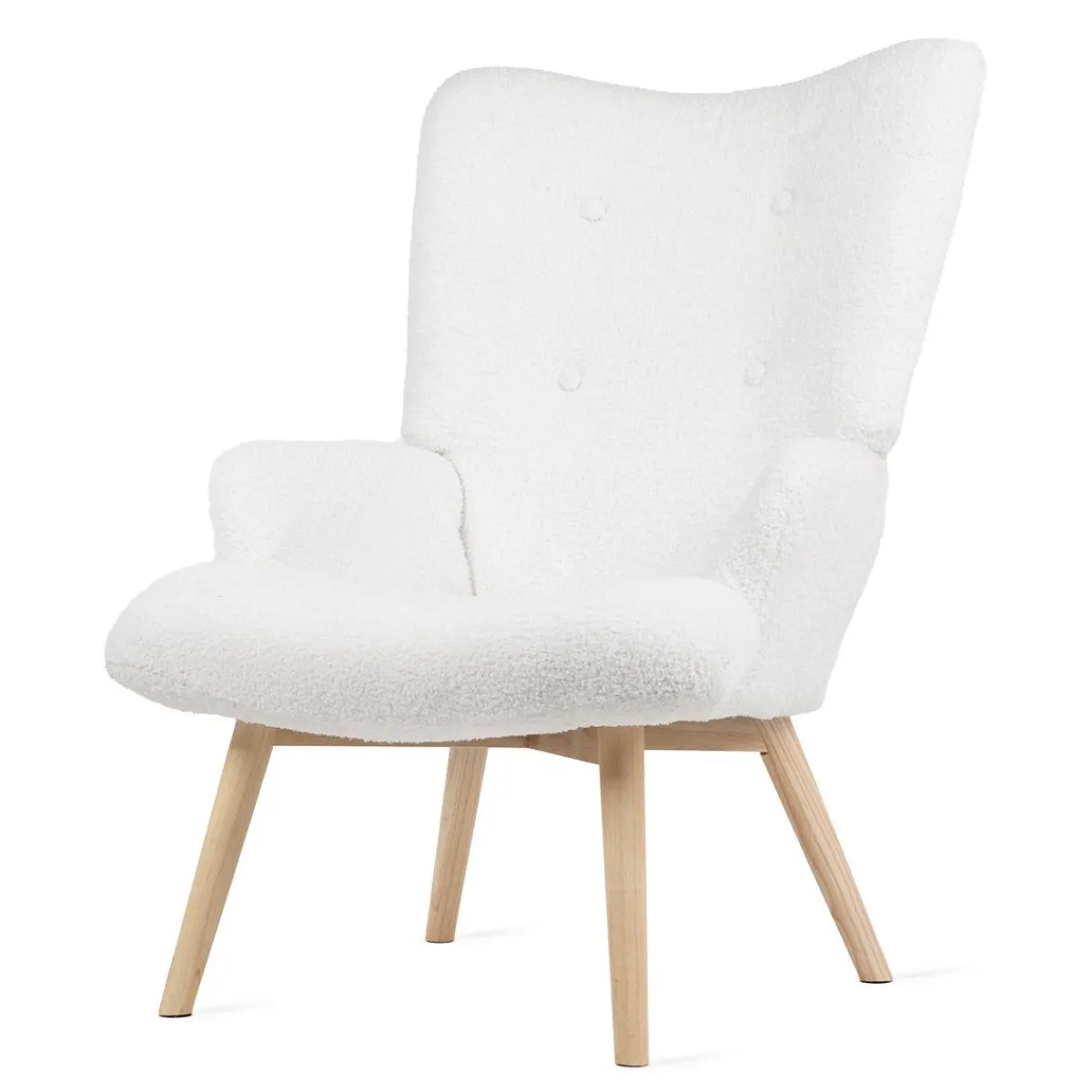 Flash Sale Fotel Moss Teddy Boucle W Tkaninie Teddy Fotele