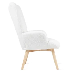 Flash Sale Fotel Moss Teddy Boucle W Tkaninie Teddy Fotele