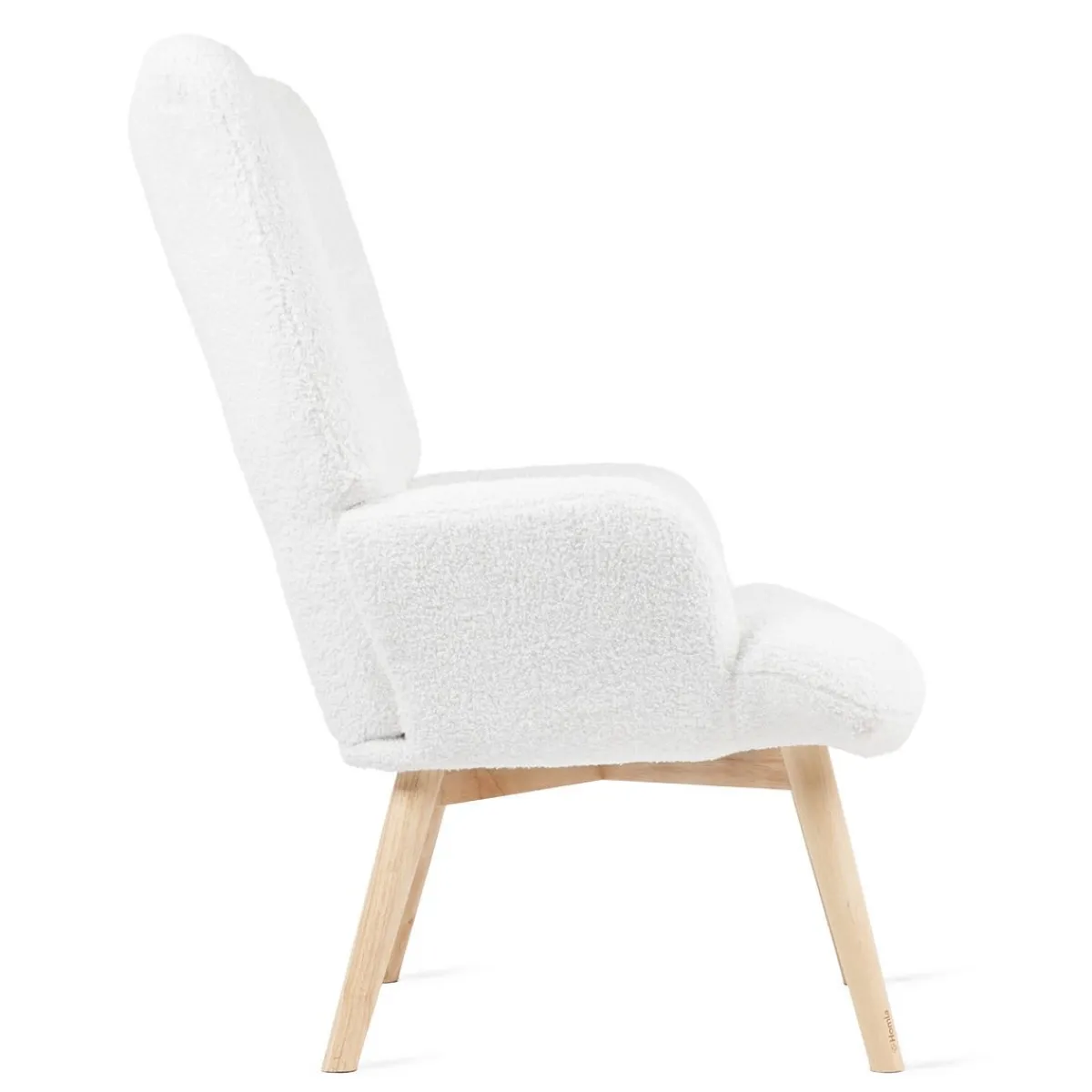 Flash Sale Fotel Moss Teddy Boucle W Tkaninie Teddy Fotele