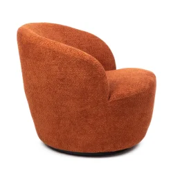 New Fotel Svingen Obrotowy Ceglasty 65.5X77X69Cm Fotele