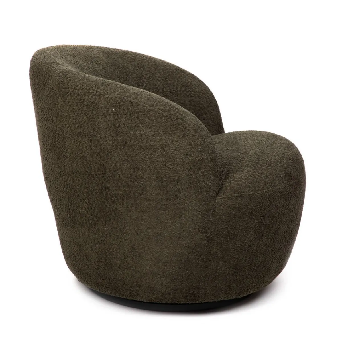 Best Fotel Svingen Obrotowy Oliwkowy 65.5X77X69Cm Fotele