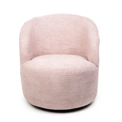 Hot Fotel Svingen Obrotowy Rozowy 65.5X77X69Cm Fotele