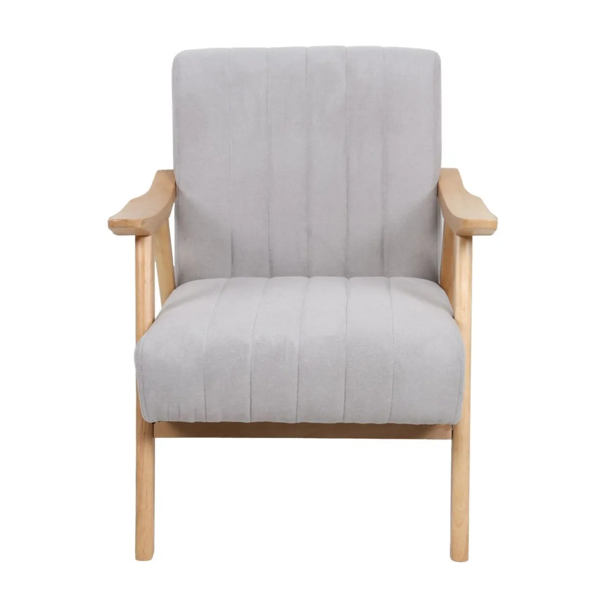 Best Fotel Terra Jasno Nogi Jasne Drewno 70X75X87 Cm Fotele