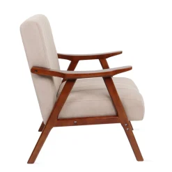 Clearance Fotel Terra Nogi Ciemnobrazowe 70X75X87 Cm Fotele