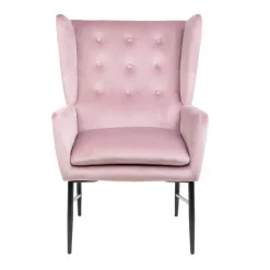 Outlet Fotel Vinnande Rozowy 97X67X73 Cm Fotele