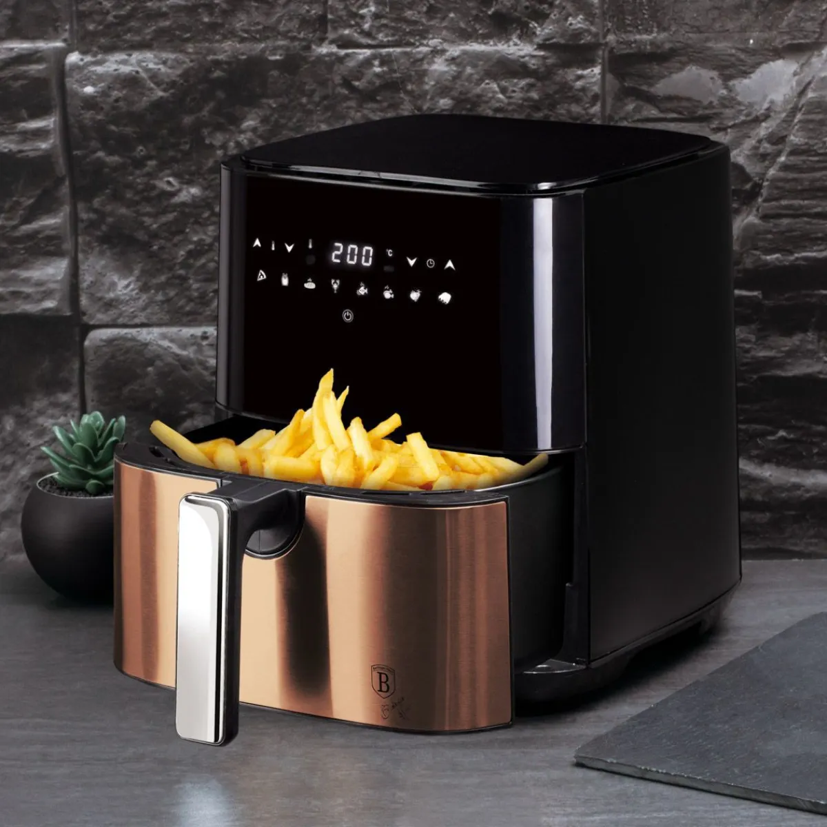 Cheap Frytkownica Black Rose/Monaco Beztluszczowa 1350/1450 W Sprzęt Agd