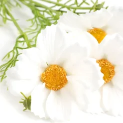 New Galazka Sztuczna Cosmos Biala 50 Cm Sztuczne Kwiaty I Rośliny