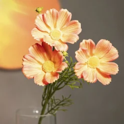 Clearance Galazka Sztuczna Cosmos Pomaranczowa 50 Cm Sztuczne Kwiaty I Rośliny