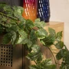 Clearance Girlanda Z Lisci Sztuczna Tropical Zone Bluszcz Klonowy 195 Cm Sztuczne Rośliny Na Balkon