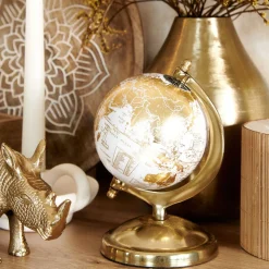 Hot Globus Dekoracyjny Globe Zloty 13X10X18 Cm Pozostale Ozdoby