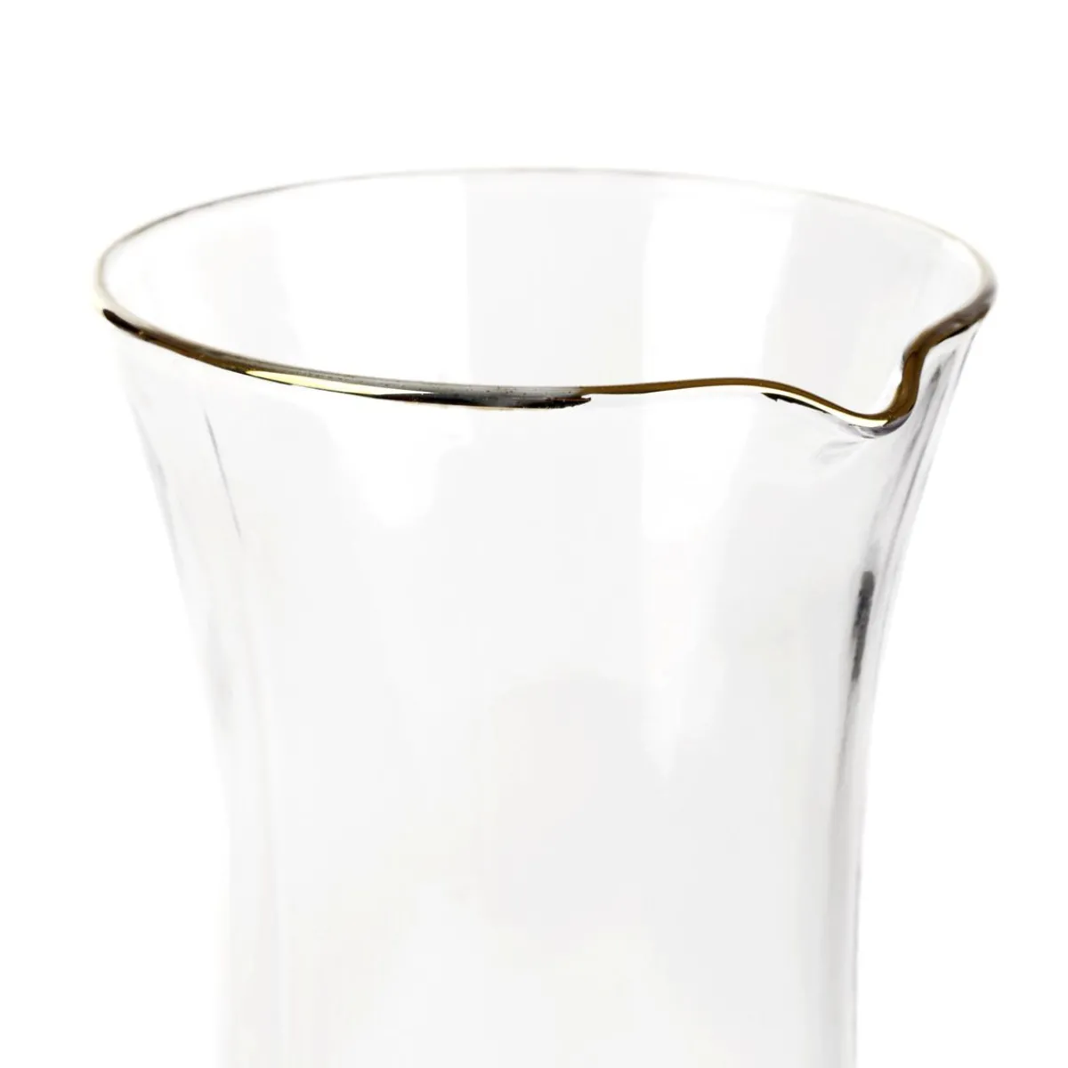 Flash Sale Karafka Barrel Ze Zlotym Rantem 1,5 L Naczynia Ogródowe I Piknikowe