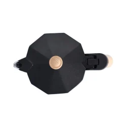 Cheap Kawiarka Mia Mokka Czarna Z Drewnianym Uchwytem 6 Cup Kawiarki