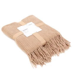 Online Koc Chenille Szenilowy Bezowy 130X170 Cm Koce