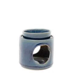 Discount Kominek Soleto Ceramiczny Granatowy 9X9X10 Cm Kominki I Woski