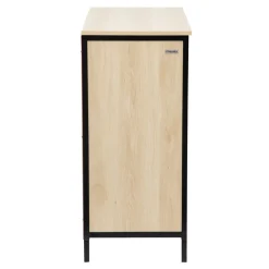 Cheap Komoda Swen Naturalna Z Metalowymi Nogami 80X40X88 Cm Komody