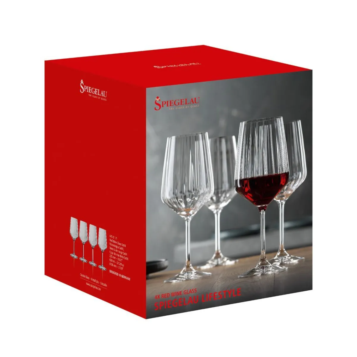 Online Komplet Kieliszkow Lifestyle Do Czerwonego Wina 4 Szt. 630 Ml Naczynia Ogródowe I Piknikowe