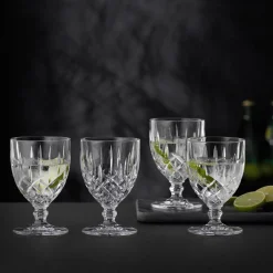 Fashion Komplet Kieliszkow Noblesse Wysokich Do Wina 4 Szt. 0,35 L Naczynia Ogródowe I Piknikowe