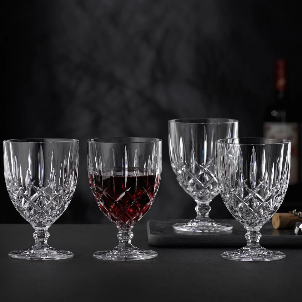 Shop Komplet Kieliszkow Noblesse Do Wody 4 Szt. 0,23 L Naczynia Ogródowe I Piknikowe