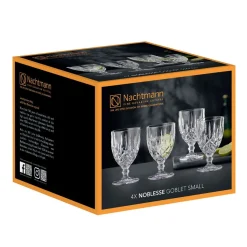 Shop Komplet Kieliszkow Noblesse Do Wody 4 Szt. 0,23 L Naczynia Ogródowe I Piknikowe