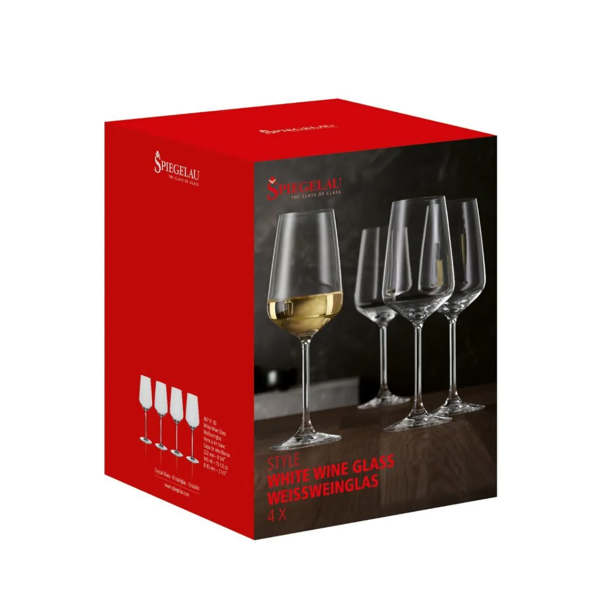 Cheap Komplet Kieliszkow Style Do Wina 440 Ml Naczynia Ogródowe I Piknikowe