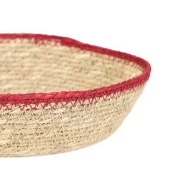 Best Kosz Do Przechowywania Clary Naturalny Z Trawy Morskiej 20X20X5 Cm Kosze I Koszyki