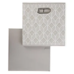 Flash Sale Kosz Do Przechowywania Hadria Bezowy 30X30X30 Cm Kosze I Koszyki