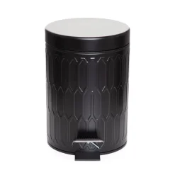 Flash Sale Kosz Lazienkowy Jove Czarny 3L Koszyki Do Łazienki
