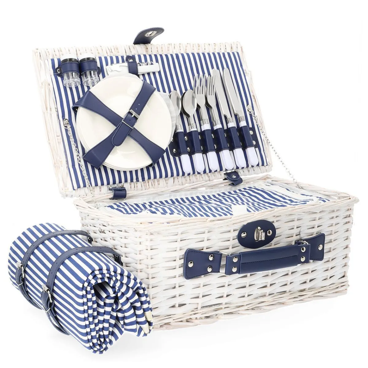Shop Kosz Piknikowy Orlando Dla 4 Osob Z Mata 46X30X20 Cm Kosze Piknikowe