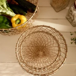 Shop Koszyk Rissa Okragly S 18X9 Cm Naczynia Ogródowe I Piknikowe