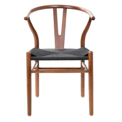 Store Krzeslo Caderia Plecione Brazowe 45X45X76 Cm Krzesła
